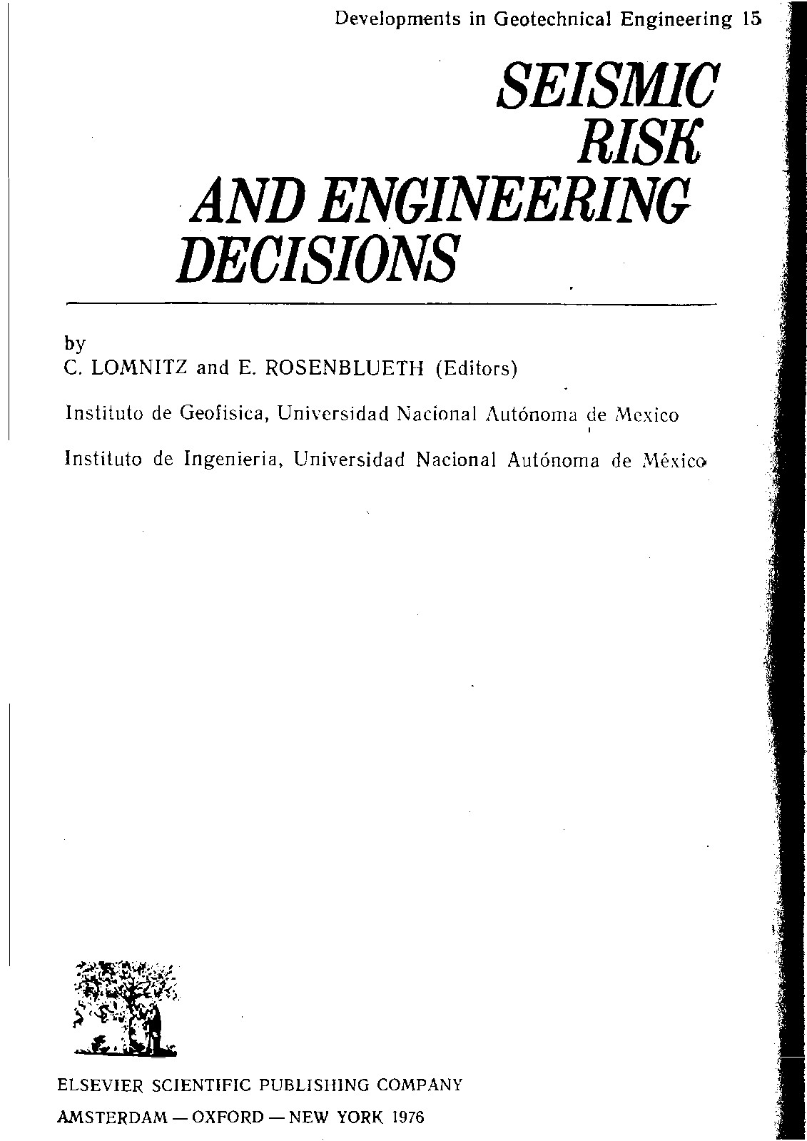 СЕЙСМИЧЕСКИЙ РИСК И ИНЖЕНЕРНЫЕ РЕШЕНИЯ