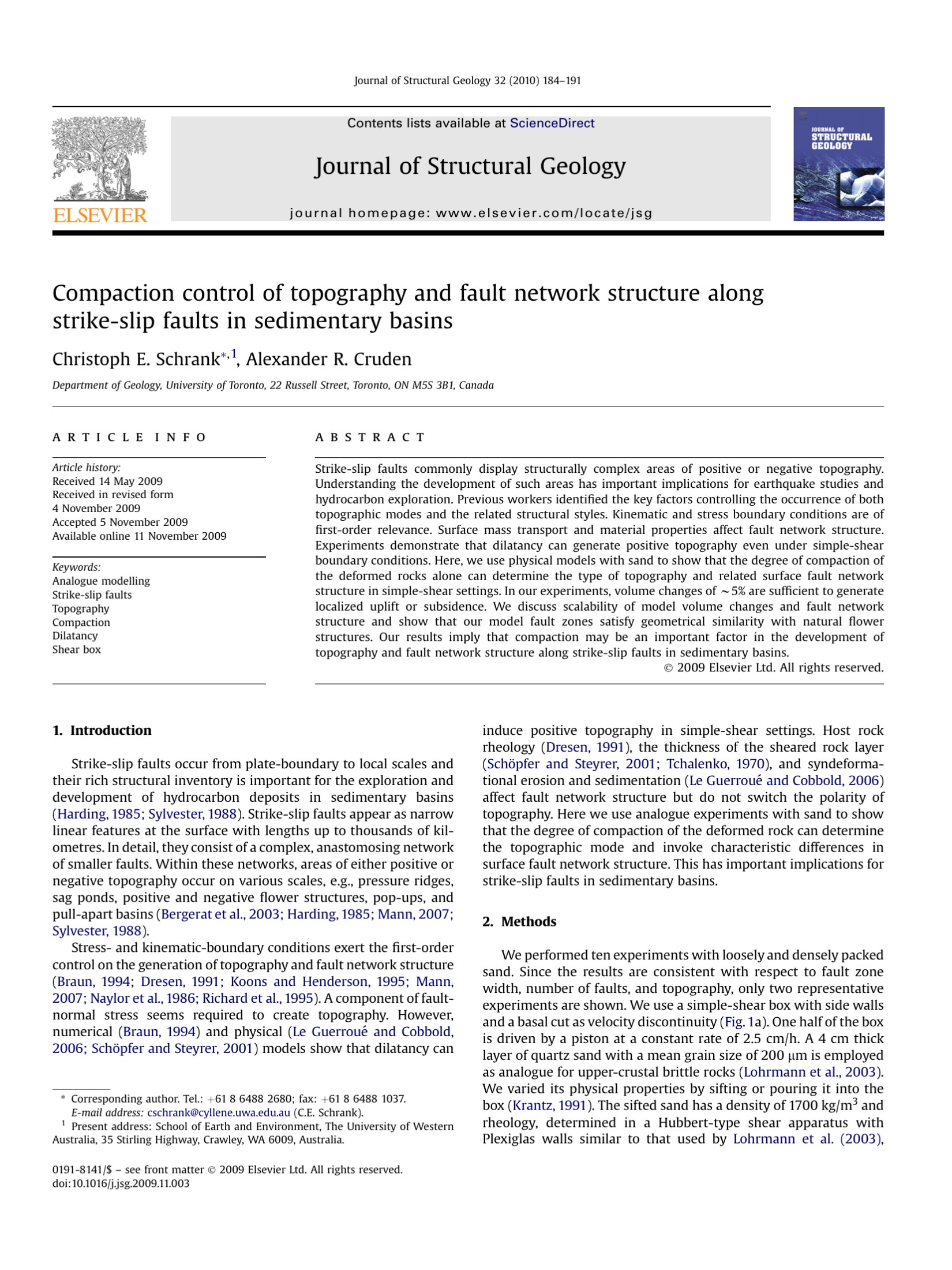 Compaction control of topography and fault network structure along strike-slip faults in sedimentary basins