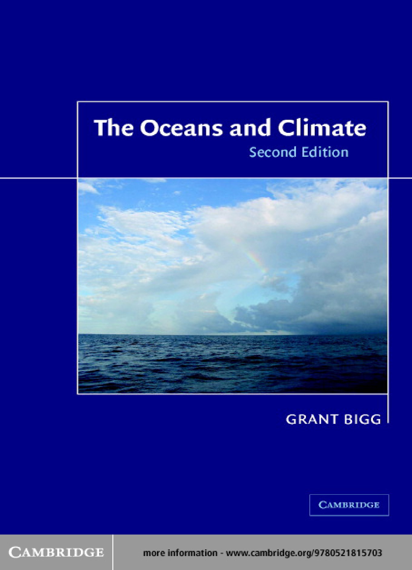_The Oceans and Climate, Second Edition_