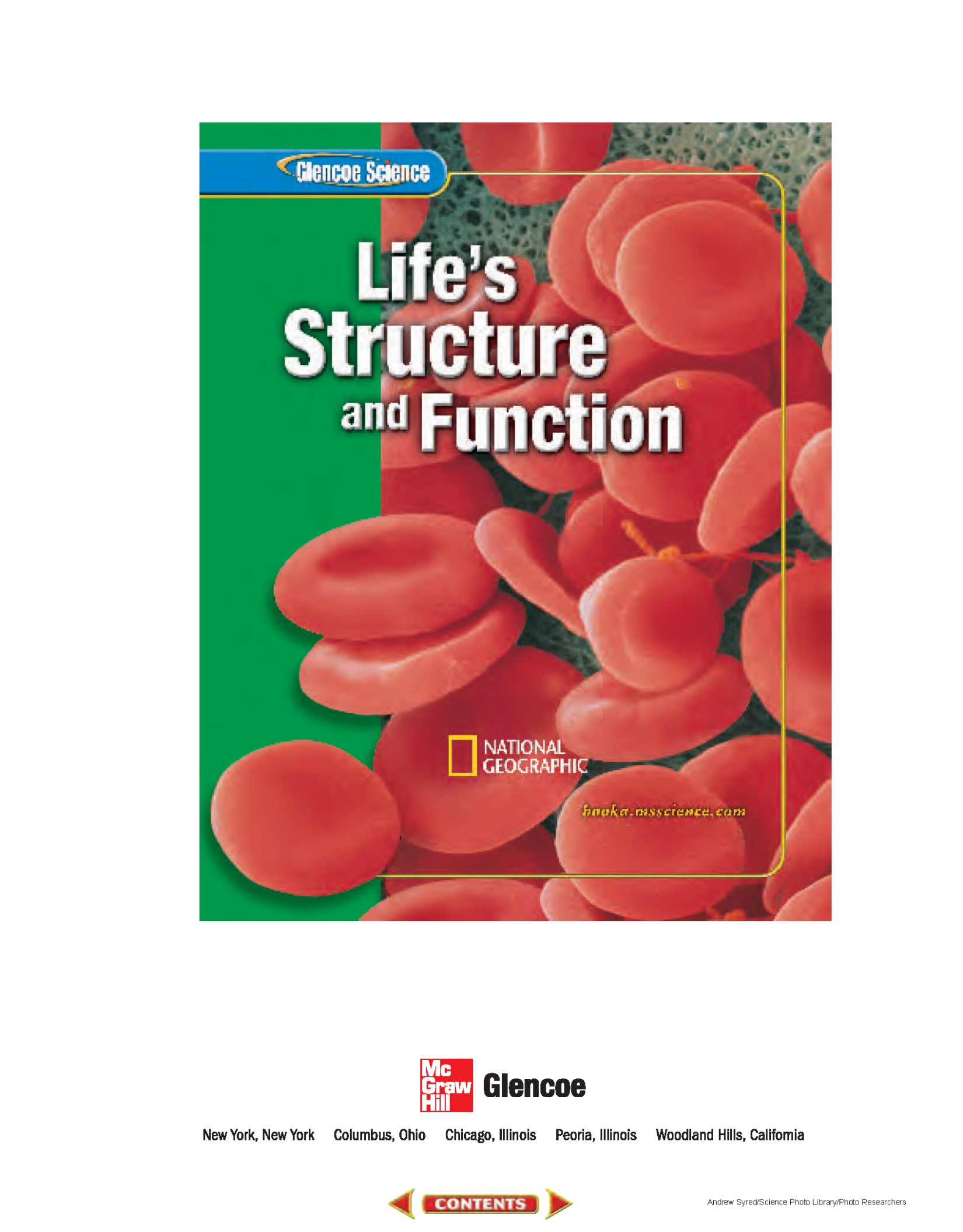 Life’s Structure and Function