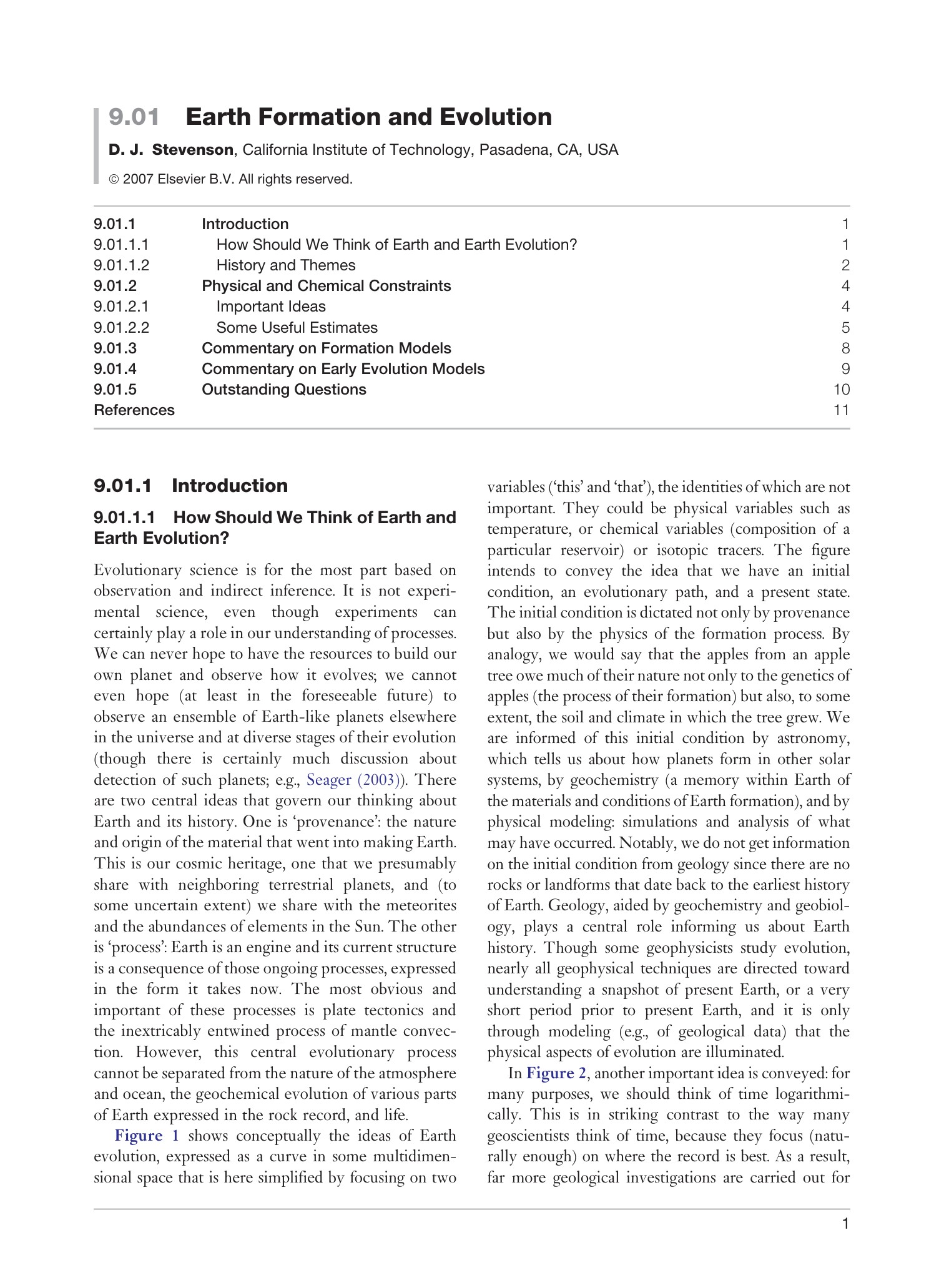 _9.01 Earth Formation and Evolution