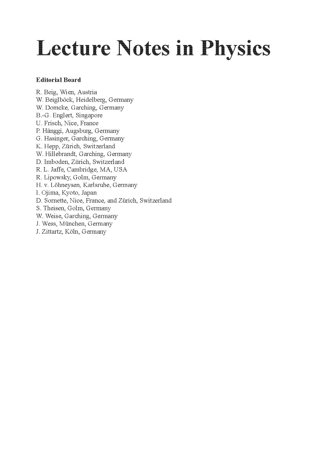 Modelling Critical and Catastrophic Phenomena in Geoscience A Statistical Physics Approach