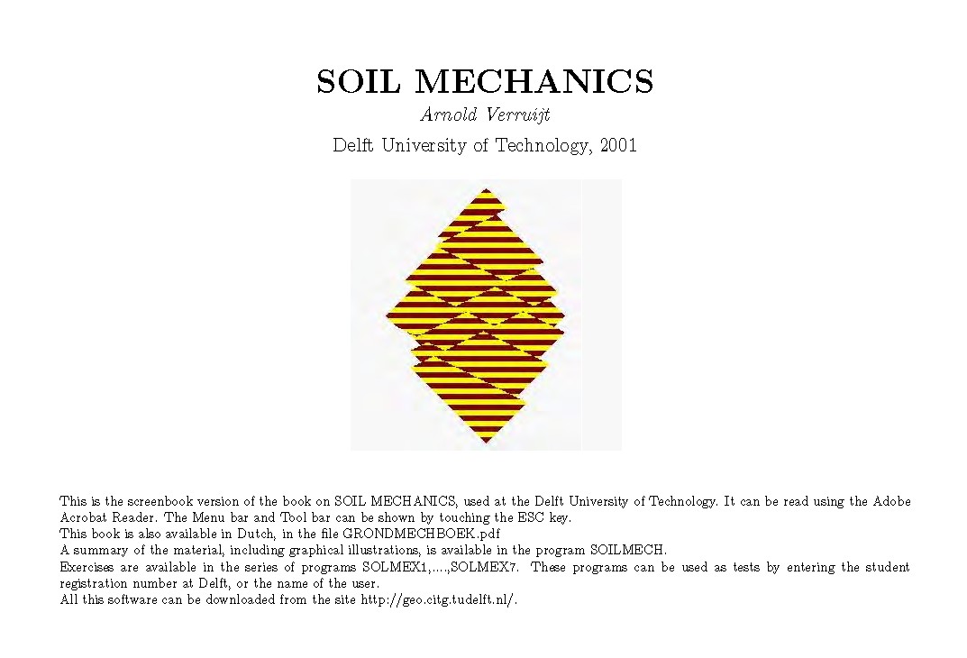 SOIL MECHANICS