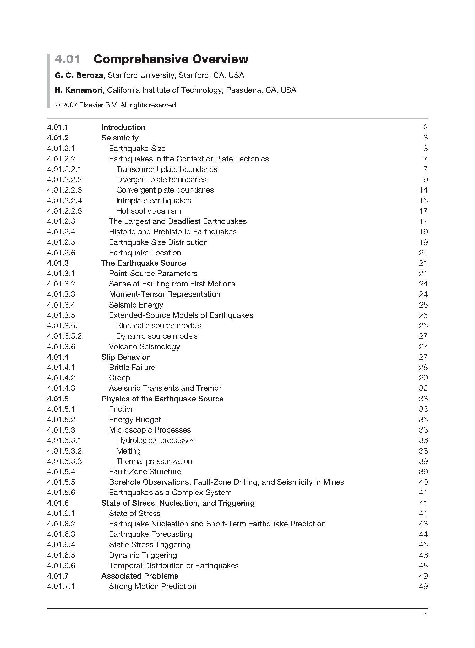 Comprehensive Overview